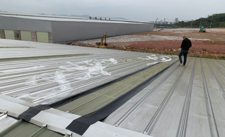 东源厂房屋面防水维修案例